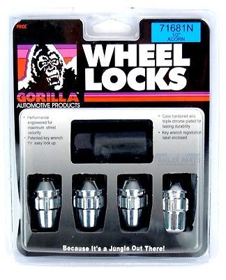 Pack Boat or Utility Trailer Wheel Locking Lug Nuts 1/2 20 Thread