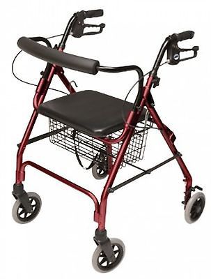 Lumex Lightweight Rollator/ Hemi Height /Short /Petite 4 Wheel Walker