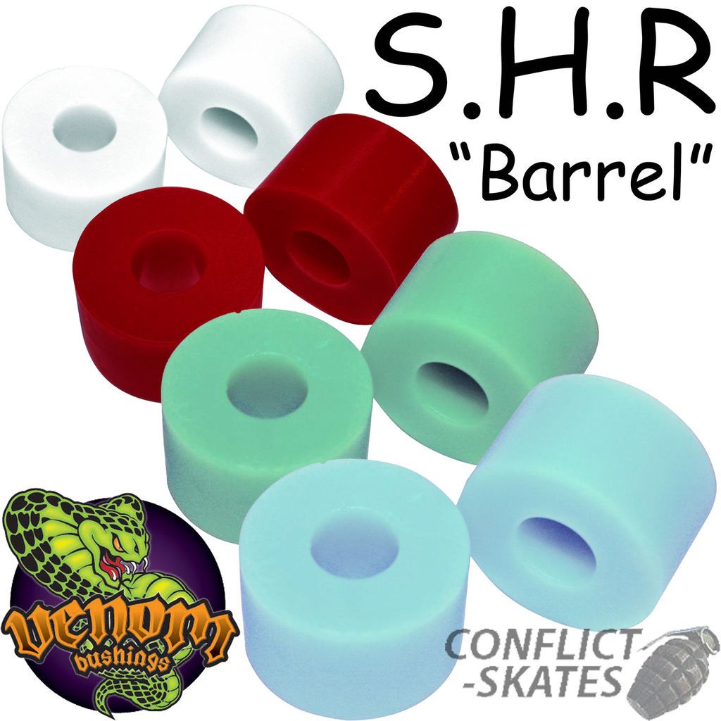 VENOM S.H.R Barrel Skateboard Bushings x2 Longboard Slide Freeride 4