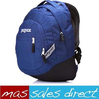 NEW JANSPORT TRINITY BACKPACK RUCKSACK LAPTOP BAG NAVY COLLEGE RRP £