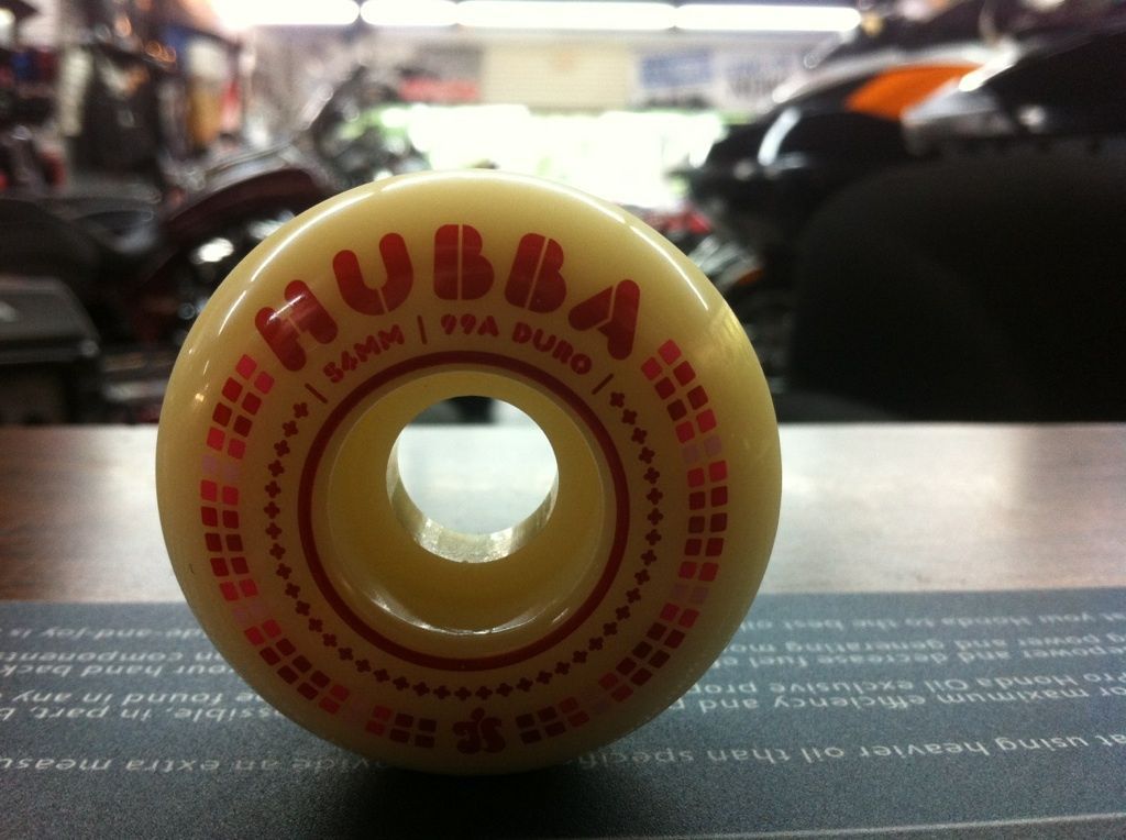 Brand New Set of 4 Hubba Wheels 54mm