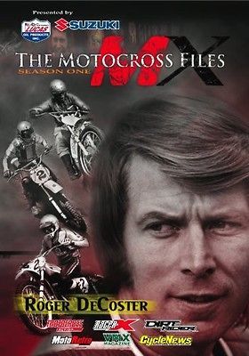 Motocross Files Roger DeCoster [DVD New]