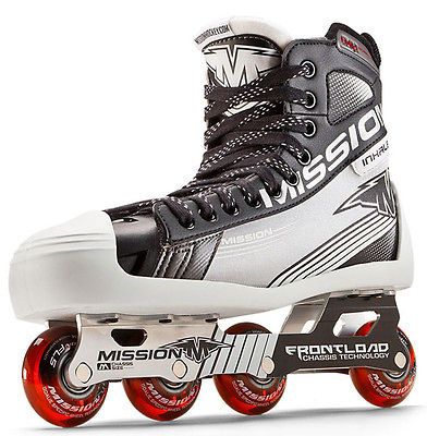 New Mission Inhaler FL5 Inline Goalie Skates   Sr