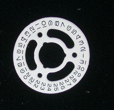 DATE DISC FOR ROLEX WATCH 2130/2135 WHITE SWISS PART