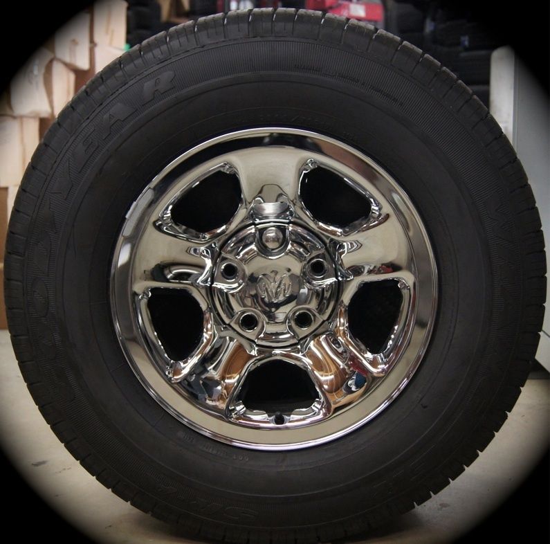 NEW 2012 Dodge Ram Chrome 17 Factory OEM Wheels Rims P265/70R17 Tires