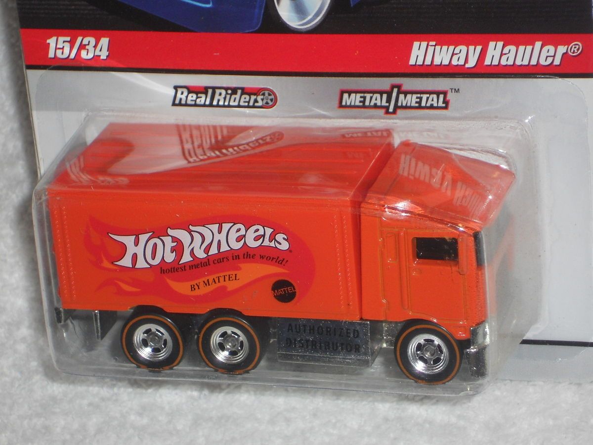 Wheels 2010 Slick Rides Delivery Series Hiway Hauler Orange Hot Wheels