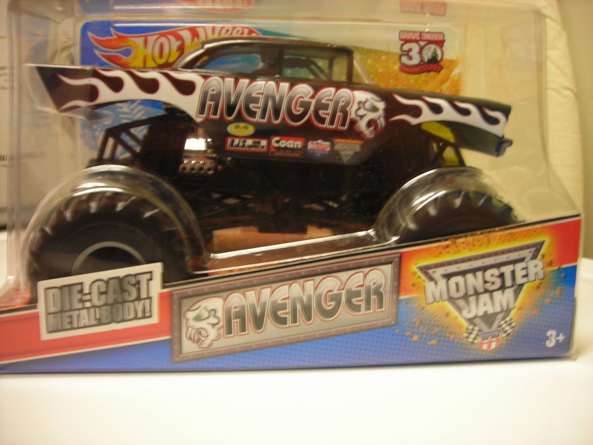 2012 Hot Wheels Monster Jam 1 24 Avenger Big Truck