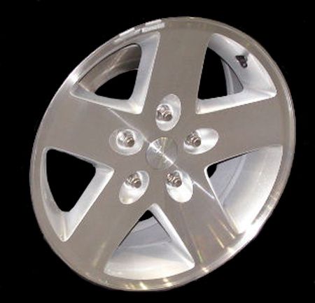 17 Alloy Wheels for 2007 2008 2009 2010 2011 Jeep Wrangler Set of 5