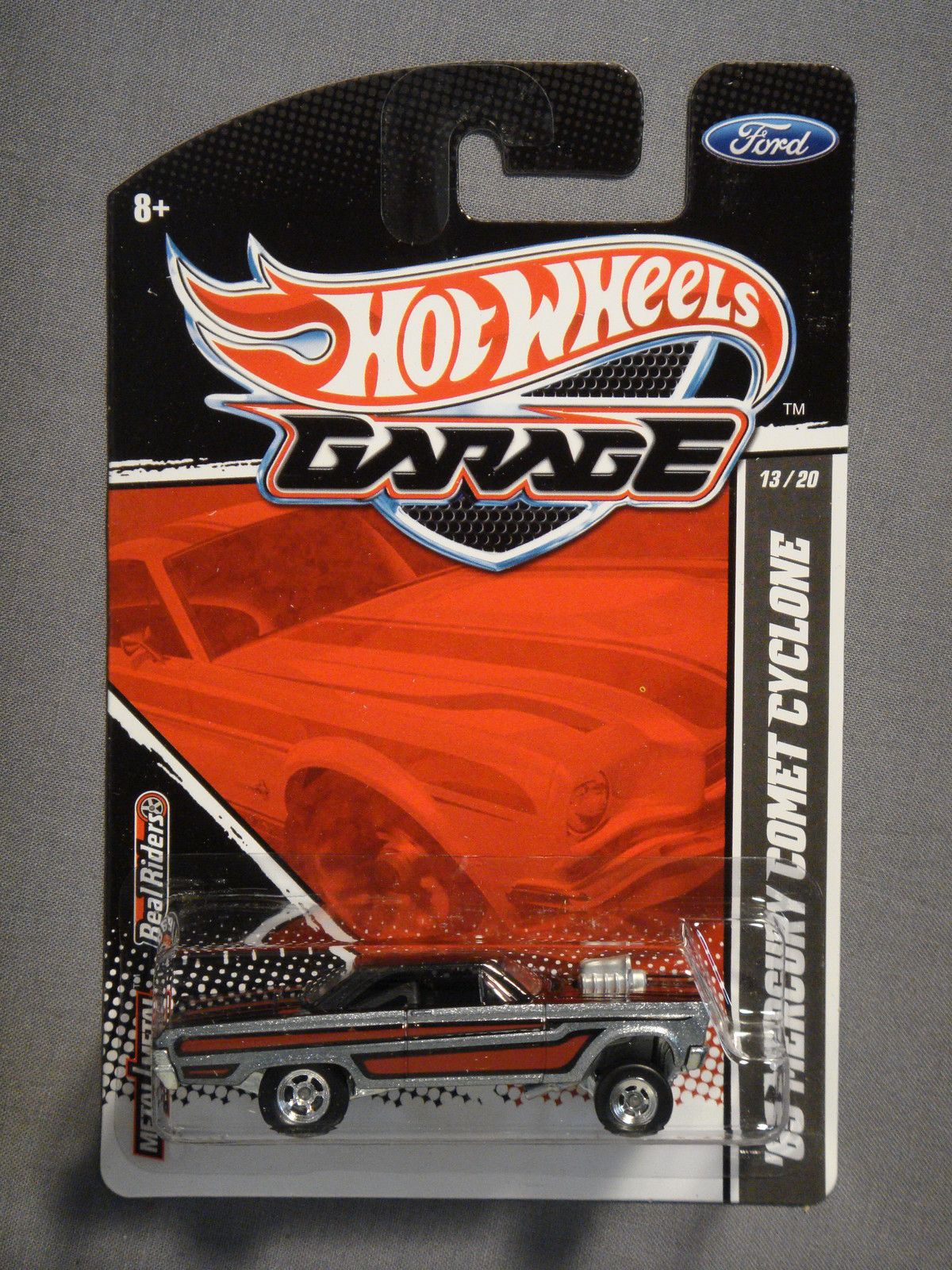 HOT WHEELS GARAGE REAL RIDERS FORD 65 MERCURY COMET CYCLONE #13 NEW