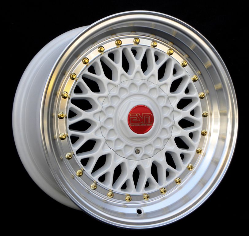 16x8 16x9 16 RS Style Wheels 4x100 ESM 002R Style Fits VW BMW E21 E30