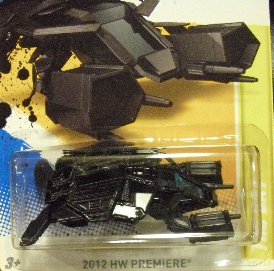 Hot Wheels 2012 The Bat HW Premiere 27 247 N Case New