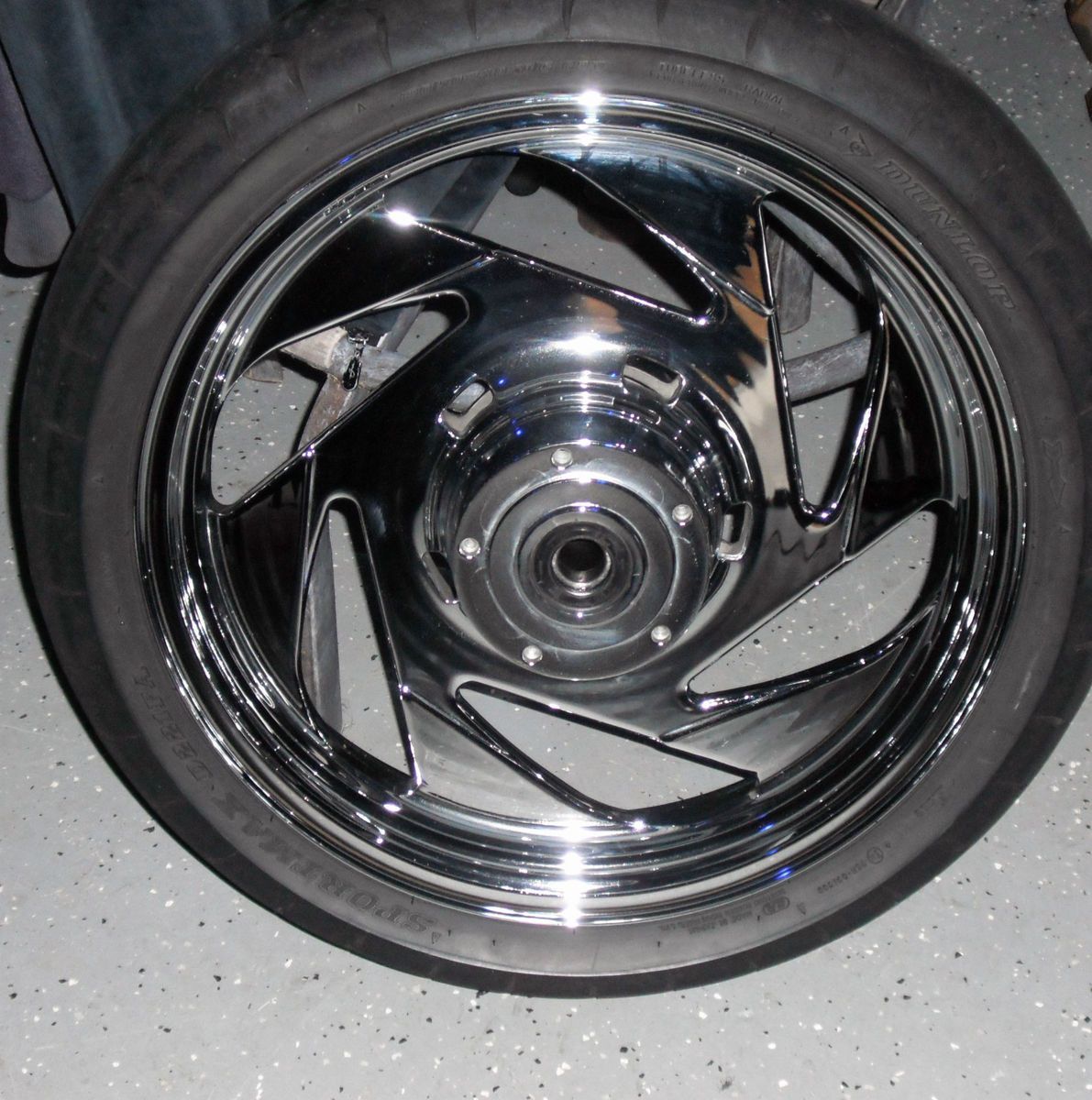  Boulevard M109r Vzr 1800 Chrome Rims Front Rear Wheels are Stock OEM