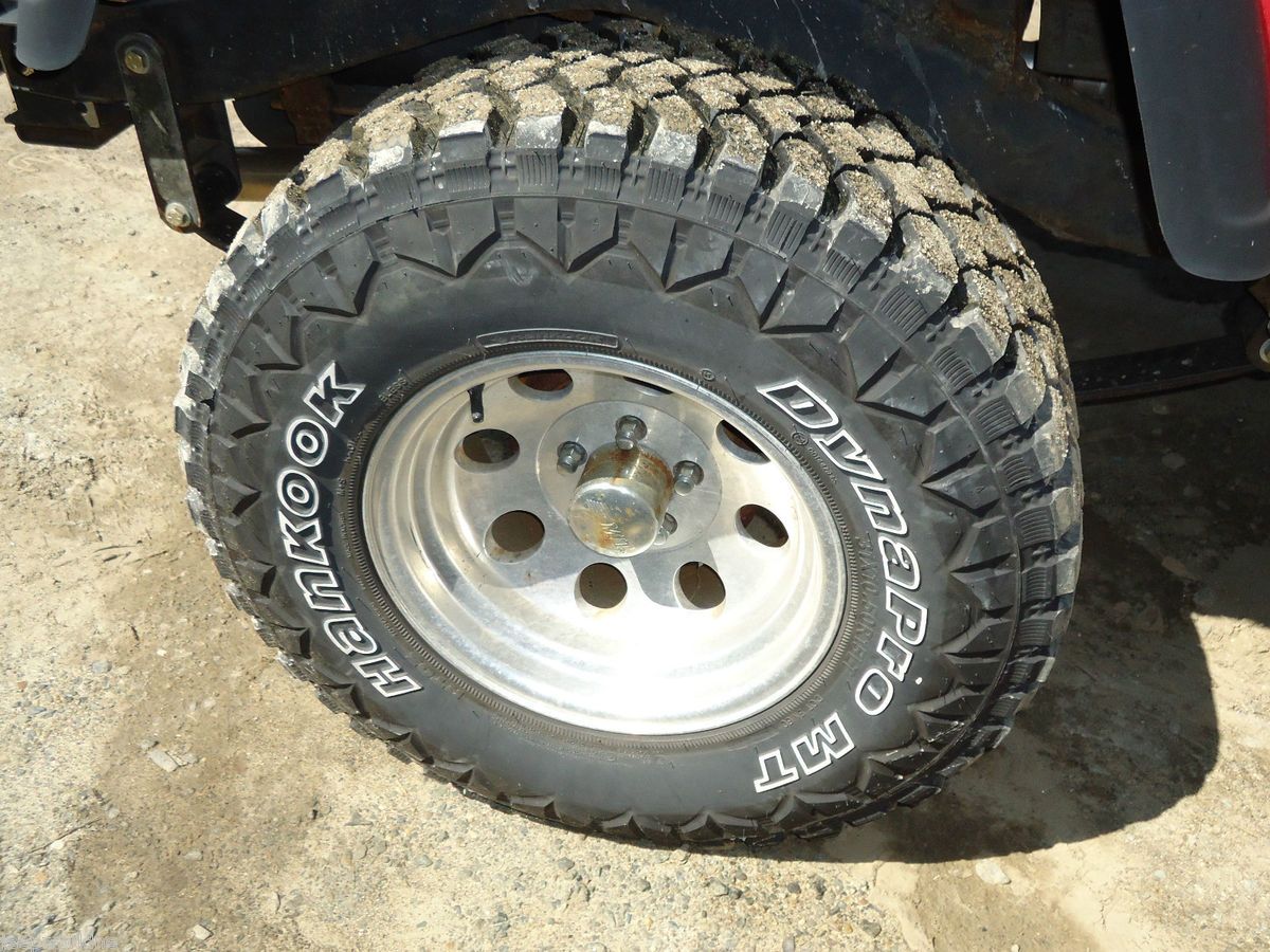  YJ TJ 31X1 50 R15 tires rims wheels set of 4 bolt pattern 5 on 4 5