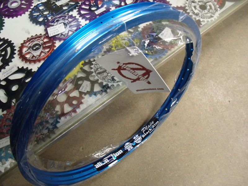 Alienation PBR 36h 20 x 1 75 Blue Single Wall BMX Rim