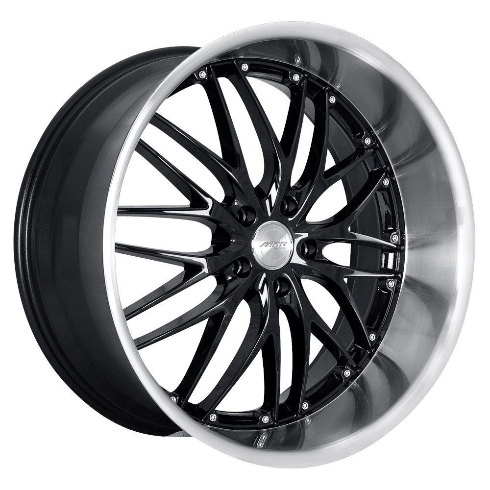 19 MRR GT1 Black Wheels Rims Fit Infiniti G35 G37 Coupe Sedan FX Q45