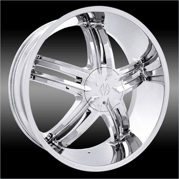 18 inch Cyclone Chrome Wheels Rims 4x100 38