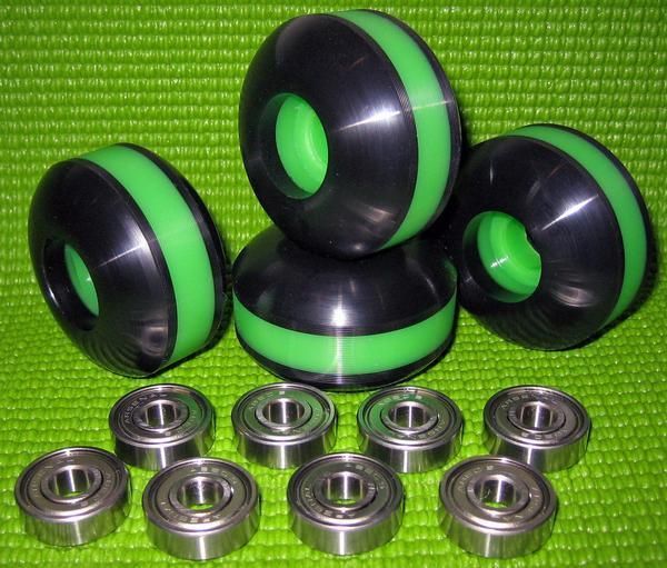 Skateboard Blank Wheels 52mm Wheel ABEC 9 Bearing Set