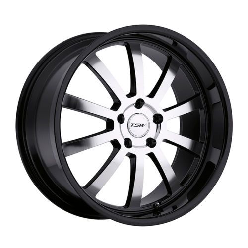 17 TSW Willow Black Rims Wheels RX6 RX7 Mazda3 5x114 3