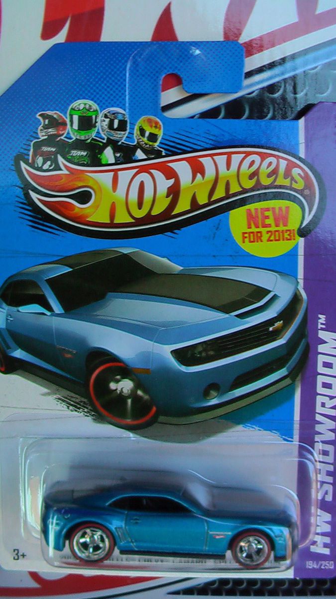 HOT WHEELS 2013 55 CHEVY CAMARO SPECIAL ED CUSTOM SUPER REAL RIDERS