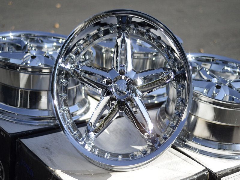 20 New Chrome VCT Wheels Rims 5x115 Chrysler 300 Dodge Challenger Srt8