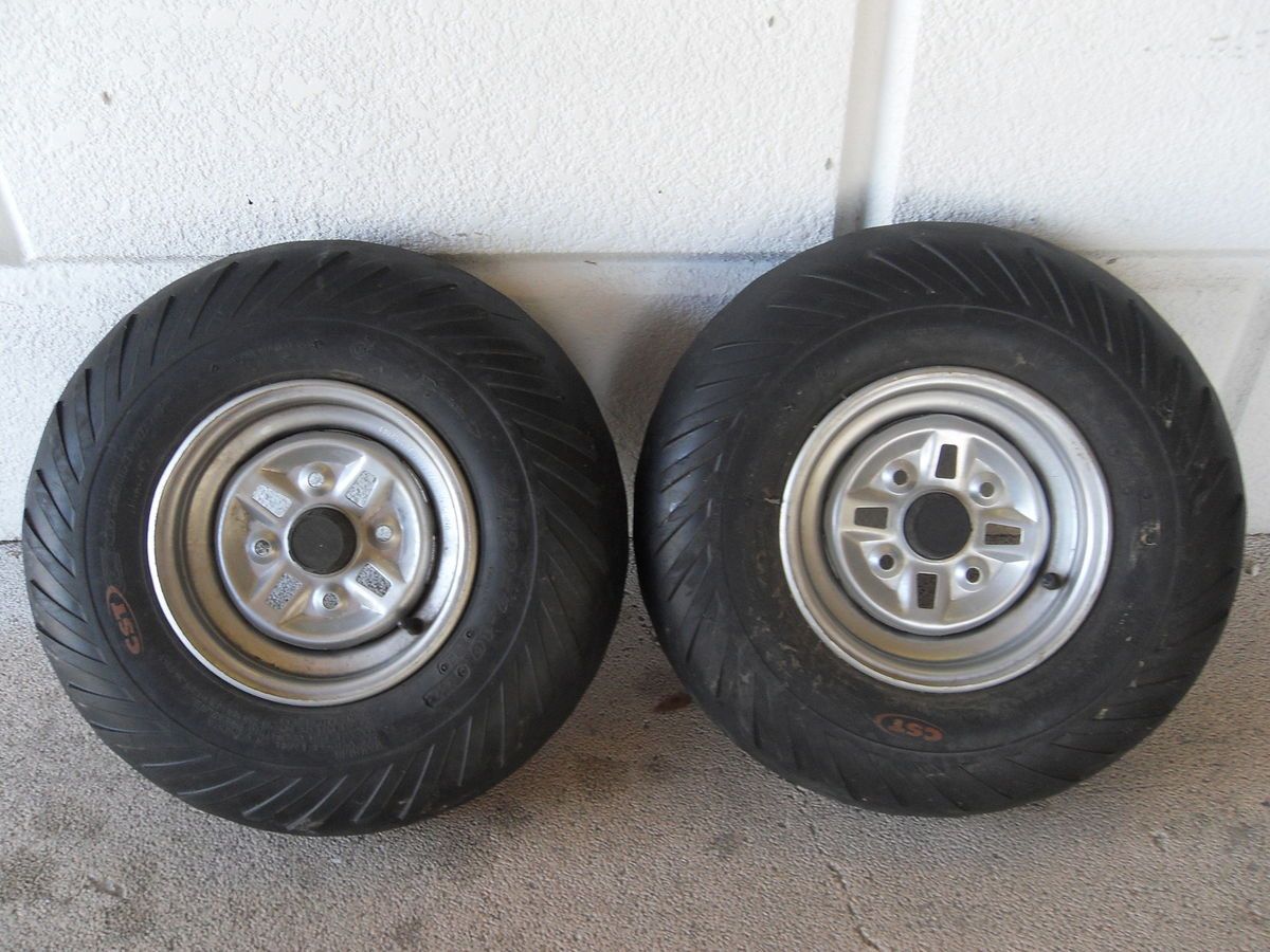 WHEELS 99 06 honda rancher 350 400 trx300 250x foreman 450 rims tires