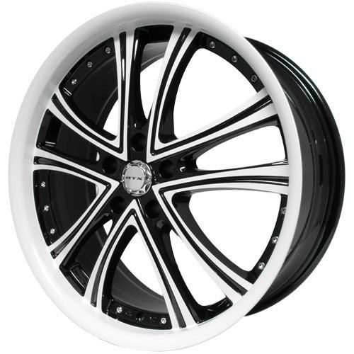 RTX Wheels Allure White 18x8 5x112 Set of 4 Wheels