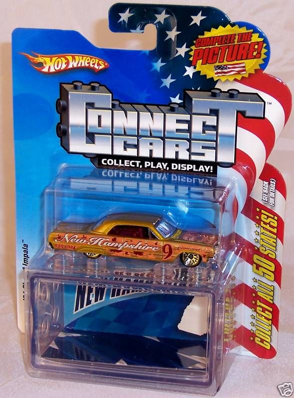 Hot Wheels Connect Cars 9 New Hampshire 64 Impala New