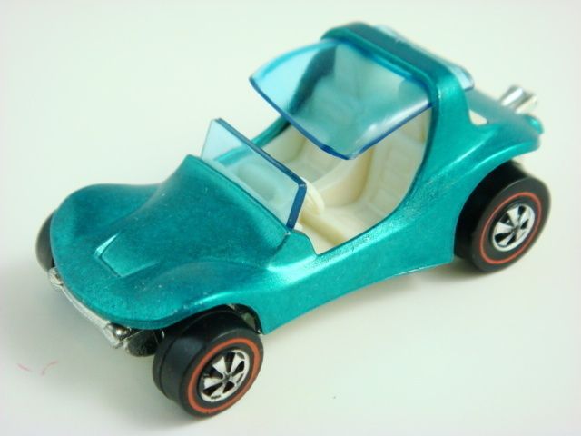 1970 Hot Wheels   SAND CRAB   Redline   HK   #6403   Aqua