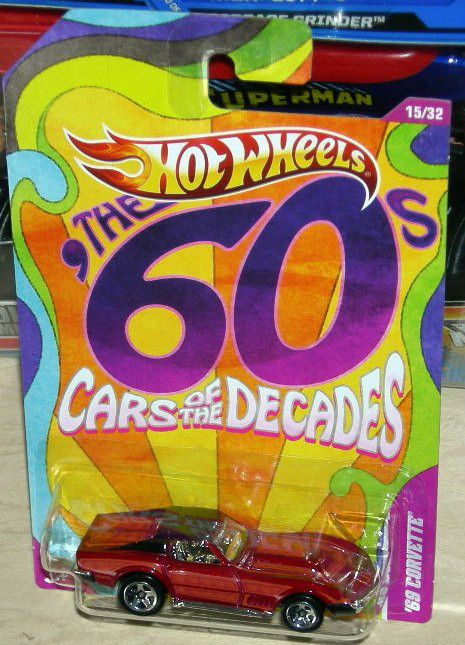 2012 Hot Wheels Cars of The Decades 69 Corvette