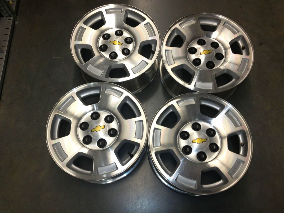 Tahoe Factory Wheels 07 08 09 10 1500 Z71 Silverado Suburban OEM Rims ...