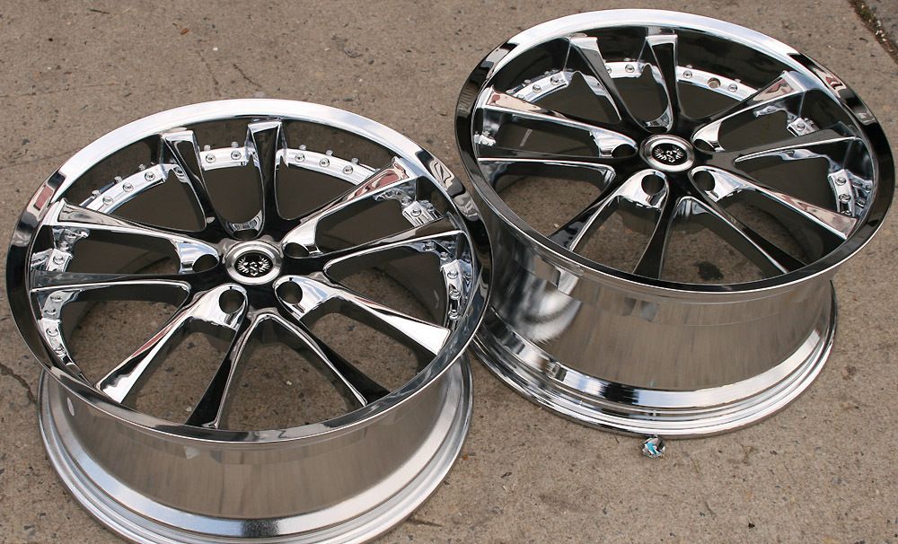 Stern Grans ST10 20 Chrome Rims Wheels Benz SL500 SL600 20 x 8 5 9 5