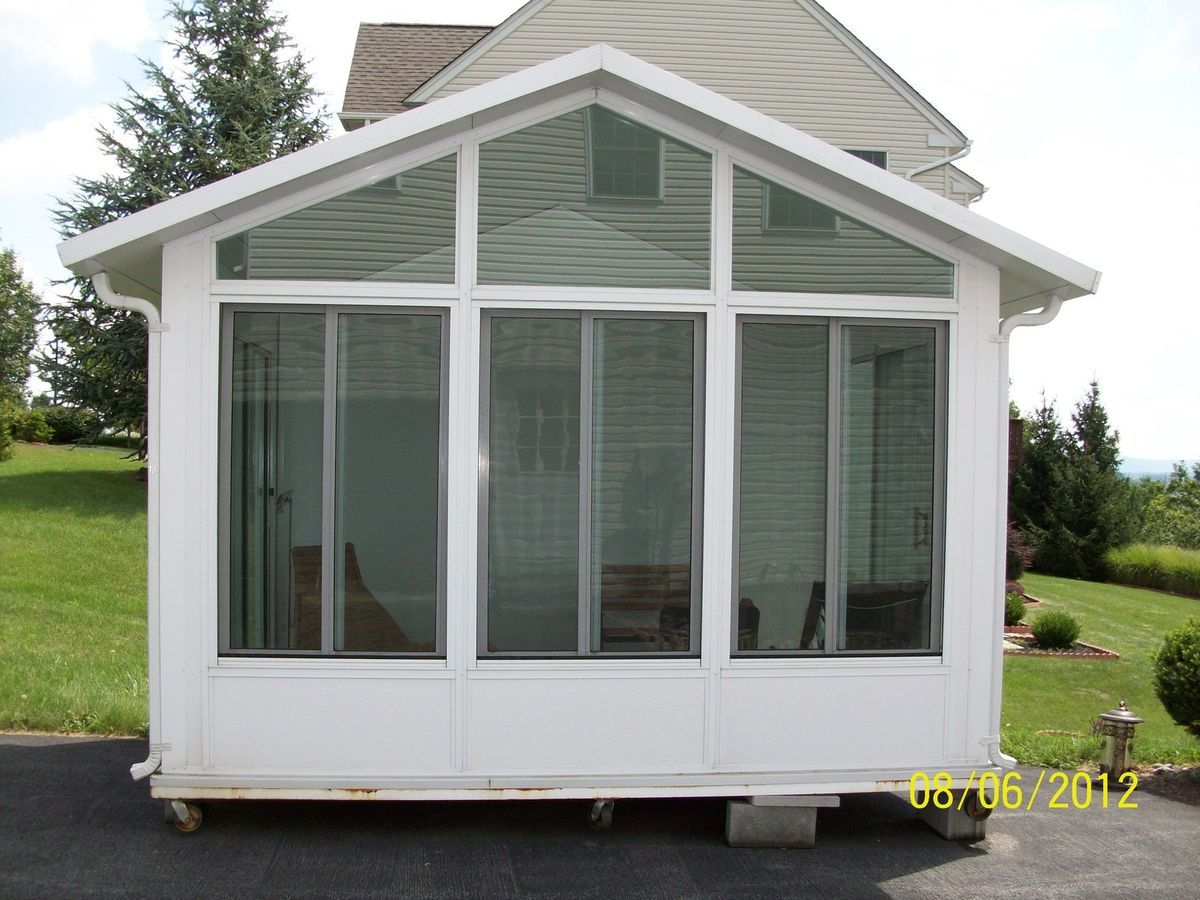 Sunroom on Wheels with Motorized Trailer Unique Piece