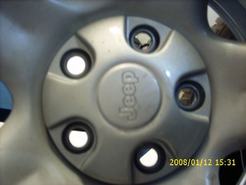 2003 Jeep Wrangler Wheels Tires Set of 4