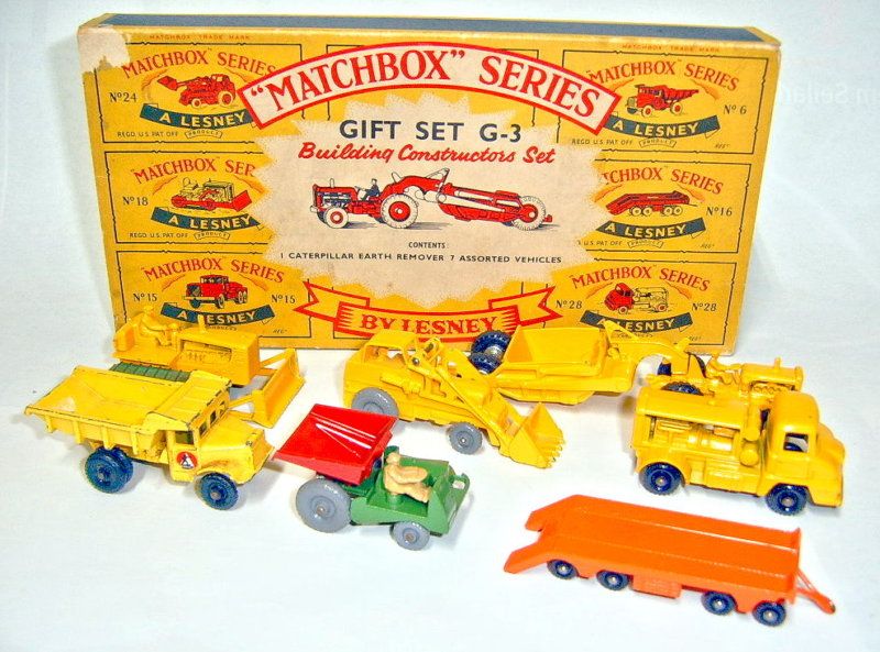 Matchbox G 3 Building Constructors Set 1961