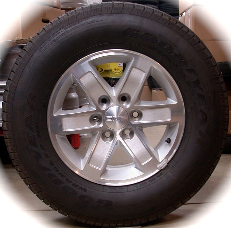NEW GMC Sierra Yukon OEM 17 Wheels Rims Tires Chevy Silverado Tahoe