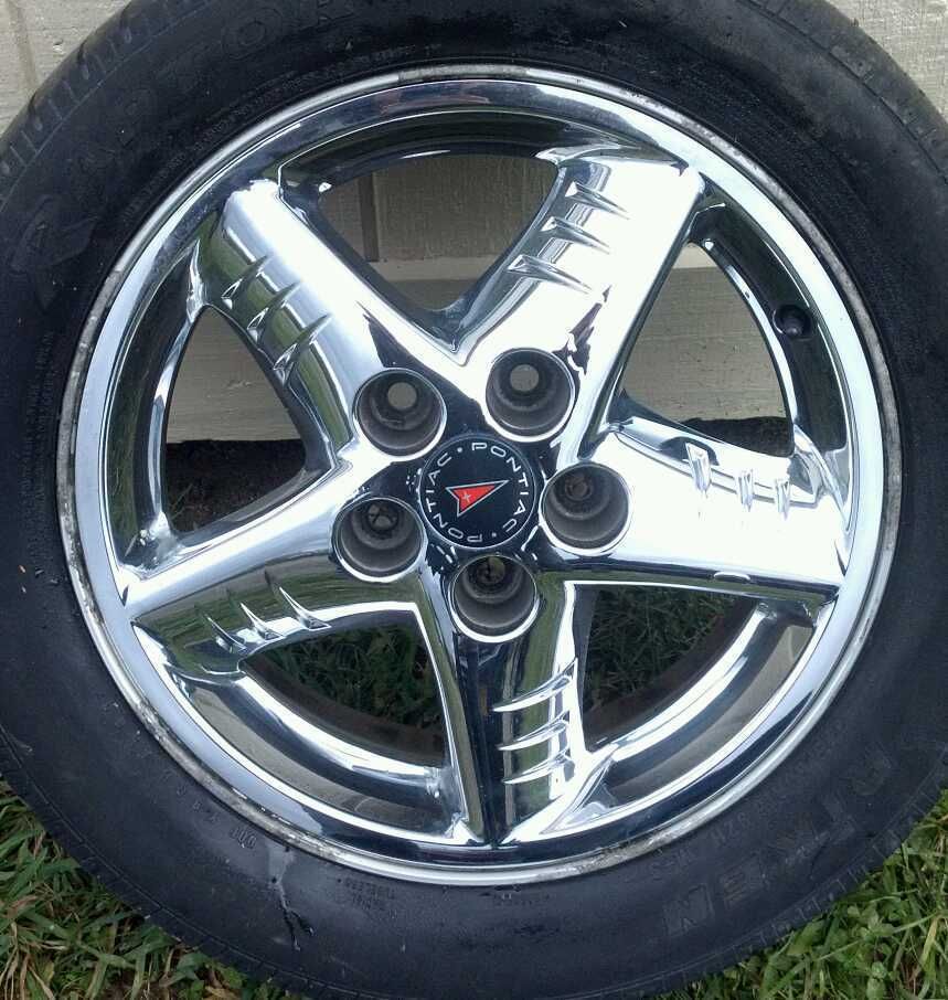 Grand Am Chrome Rim 16 GT SE 99 00 01 02 03 04 05