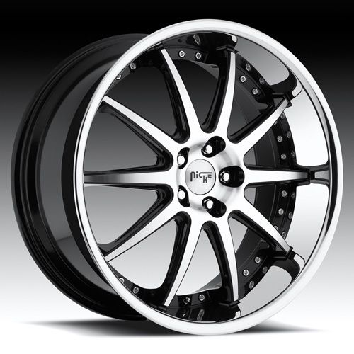 20 Niche Spa Rims 5 Lug 5x115 Wheels Tires Package for Chrysler 300