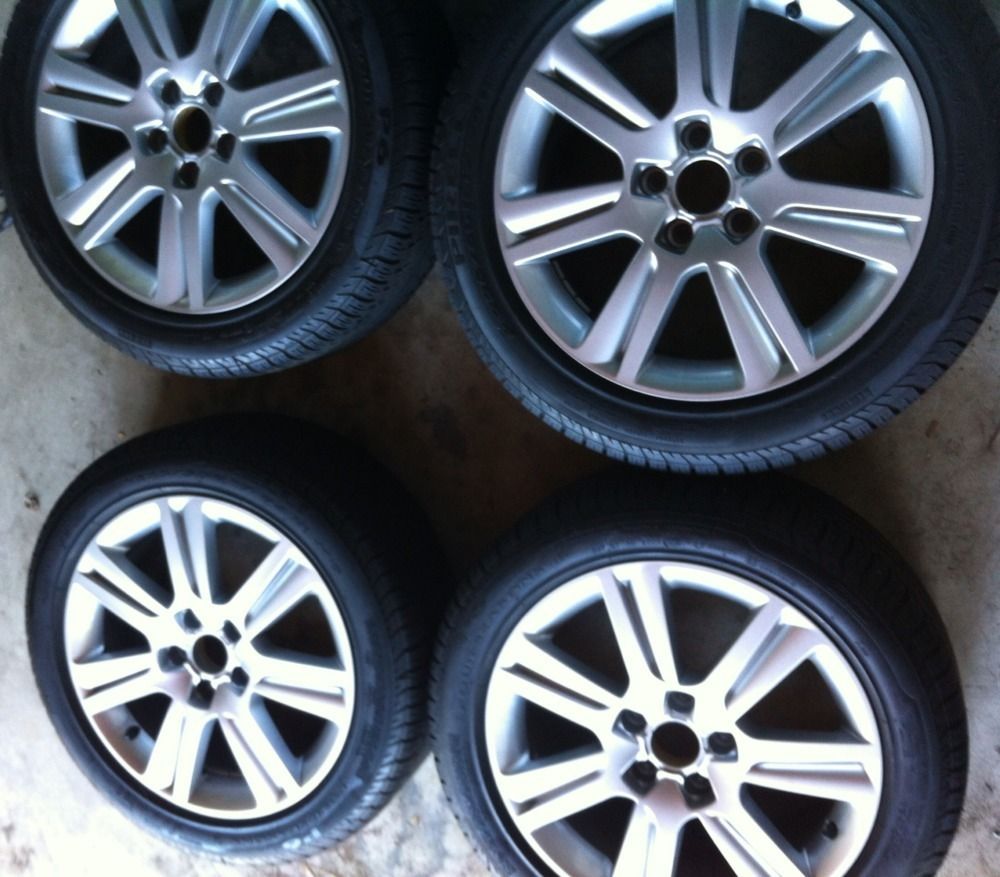 Audi A4 Tires 99 New Pirelli Tires and Rims Original from Factory 17