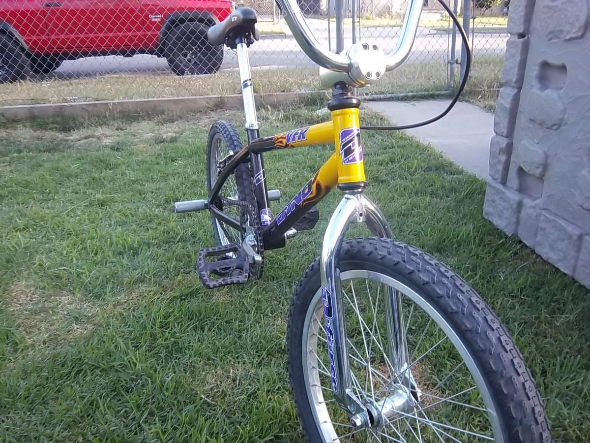 GT Dyno VFR D Force BMX Bike 20 Wheels Size All Original Mid Old