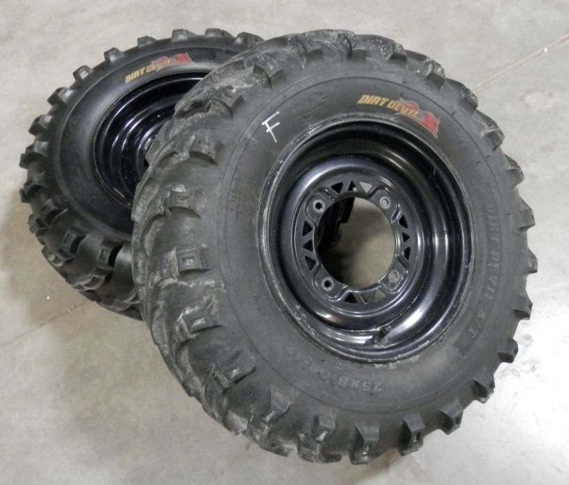 Polaris Sportsman 500 HO ATV Front Wheels Tires 700 400 335