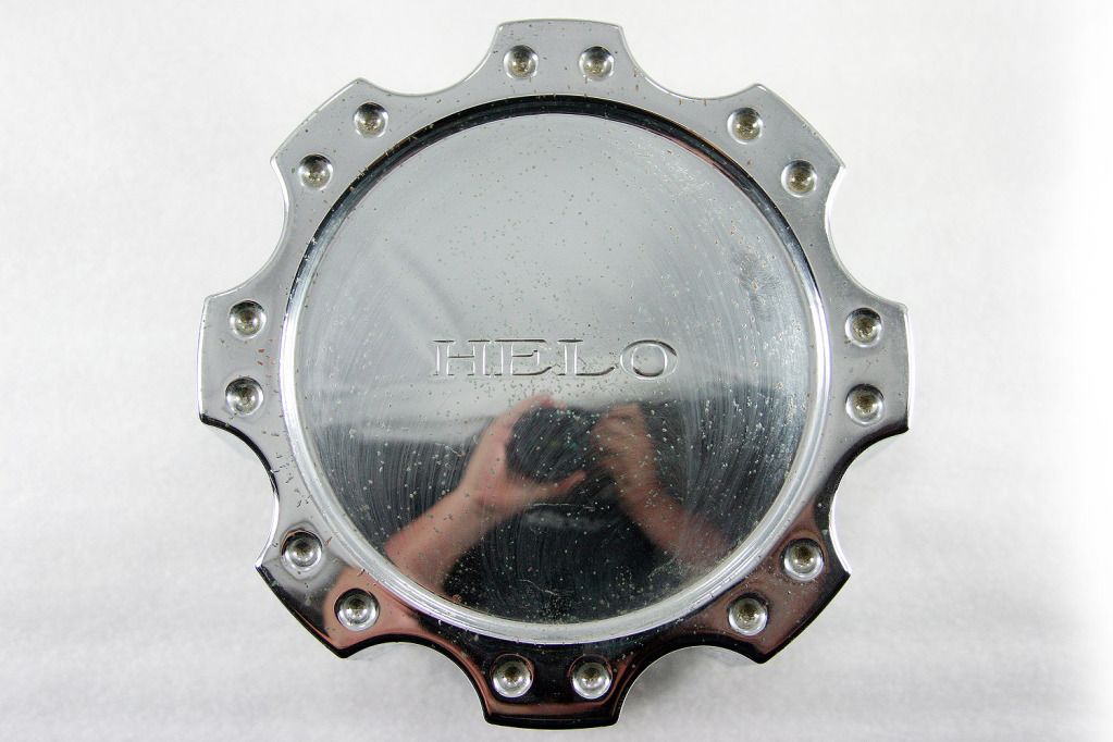 Chrome Helo 8 Lug Rhino Maxx Center Cap Part 791K149 160mm