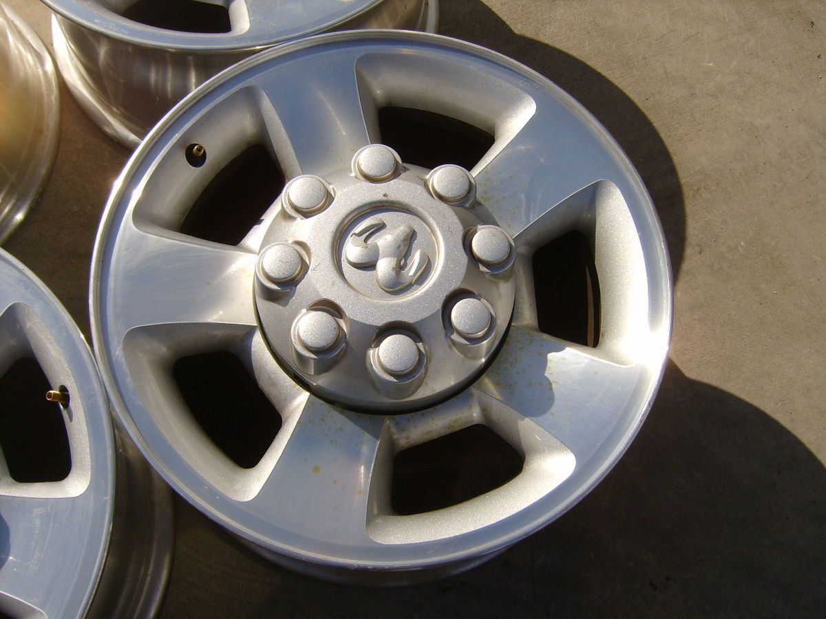 05 06 07 08 09 Dodge Ram 2500 3500 17 alloy wheels rims 8x6 5 17x8 srw
