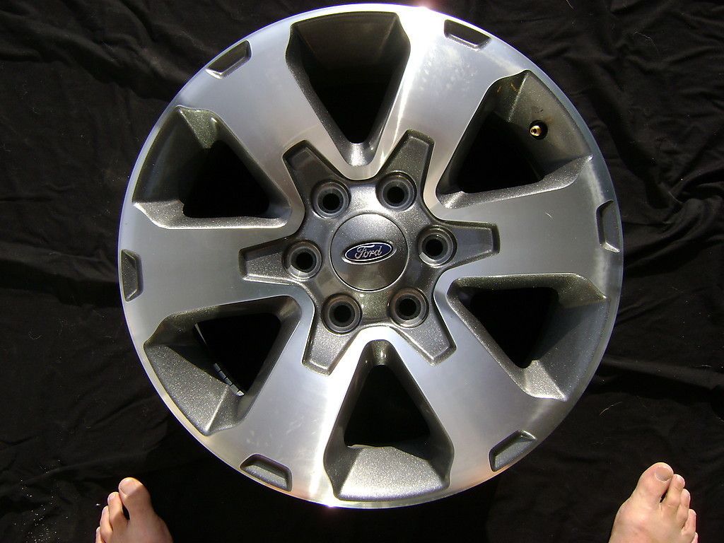Ford F150 FX 6 Spoke Charcoal 18 18x7.5 OEM Factory Rim Wheel and Cap