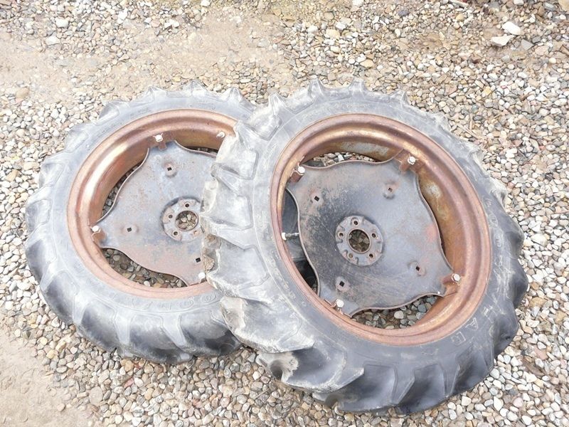 Power King 2418 Tractor Good Year 8 3 24 Rear Tires Rims