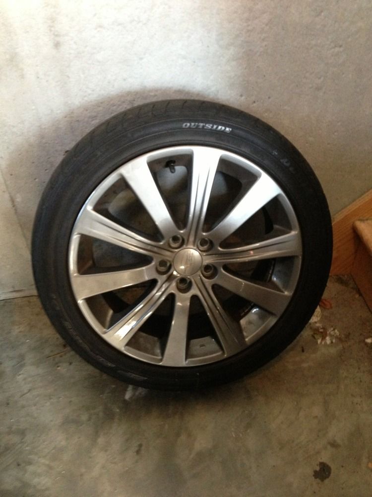 Subaru Impreza WRX Rims Tires