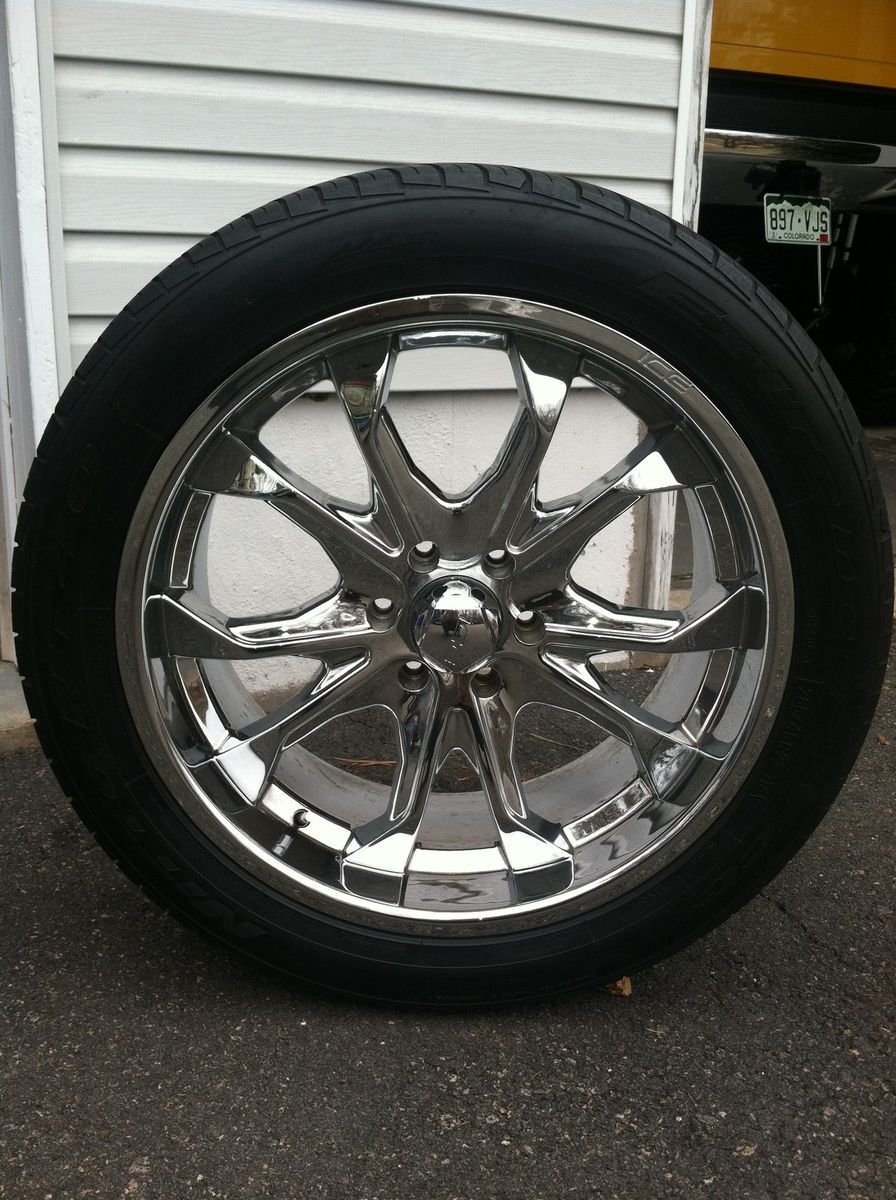 Used Rims 6 Lug GMC Nitto Tires NR