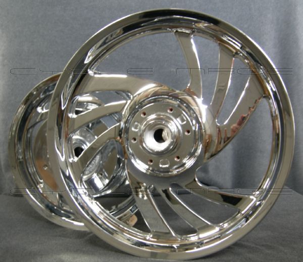 Honda VTX 1300C Chrome Rims Wheels Outright Sell