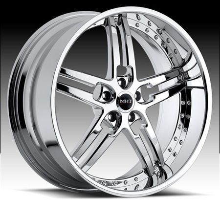 24 inch MHT Forged Paragon Wheels Ford F150 F250 Lightning Flex Edge