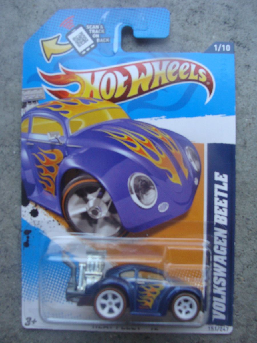 2012 Hot Wheels SUPER Treasure Hunt Heat Fleet #151 VOLKSWAGEN BEETLE