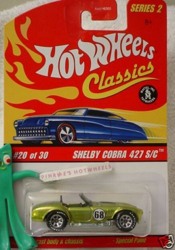 2006 Hot Wheels S2 Classics Shelby Cobra 427 s C ★antifreeze Green